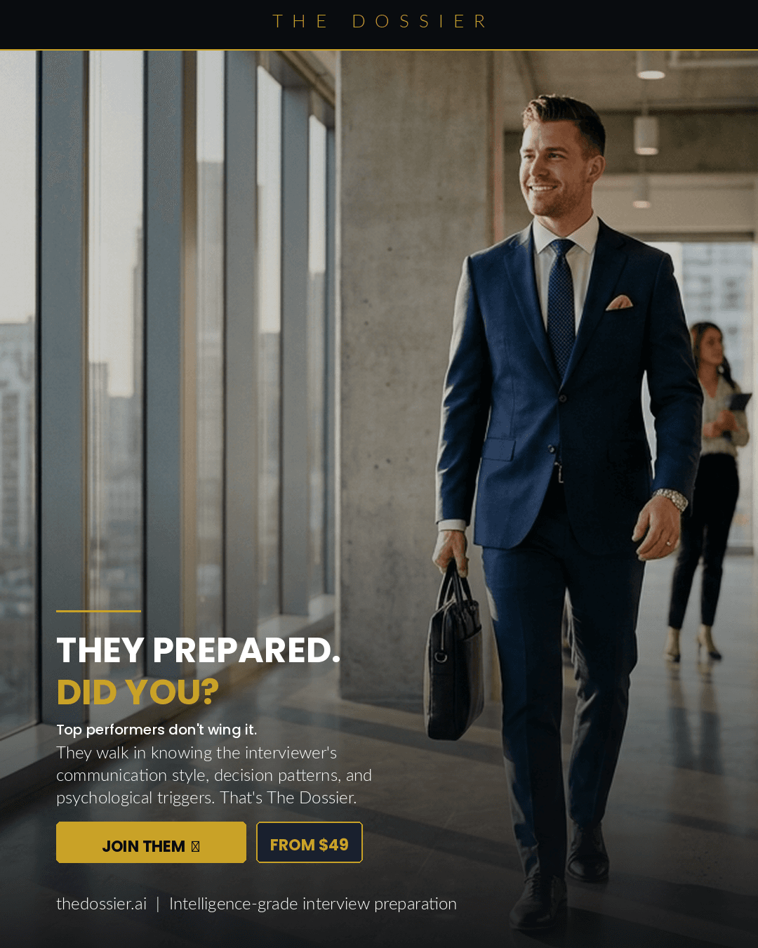 They prepared. Did you?